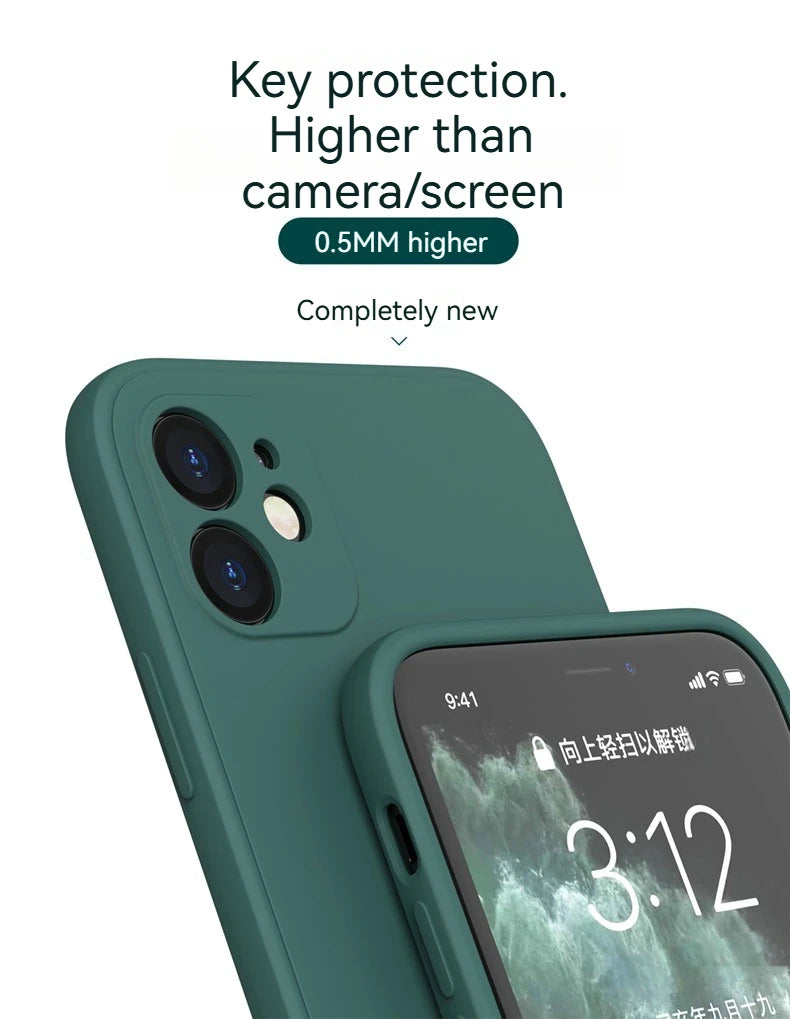 Liquid Silicone Case For iphone 17 Pro Max For iphone 17 17 Pro 17 Pro Max Cover TPU Shockproof Protective Cover iphone 17 Air