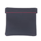 New Black Mini Hard Headphone Case Portable Earbuds Pouch box PU Leather Earphone Storage Bag Protective USB Cable Organizer