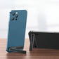 Ultra - thin Mini Metal Folding Phone Holder. Alloy, Invisible Design for Desktop Use