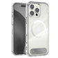 Luxury Metal Stand Clear Magnetic Phone Case For iPhone 16 13 14 15 Pro Max Folding Invisible Bracket Shockproof Protector Cover