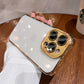 For iPhone 15 Pro Max Luxury Case Metal Camera Protection Transparent Armor Phone Cases for iPhone 12 13 14 Pro Max 14 Pro Plus