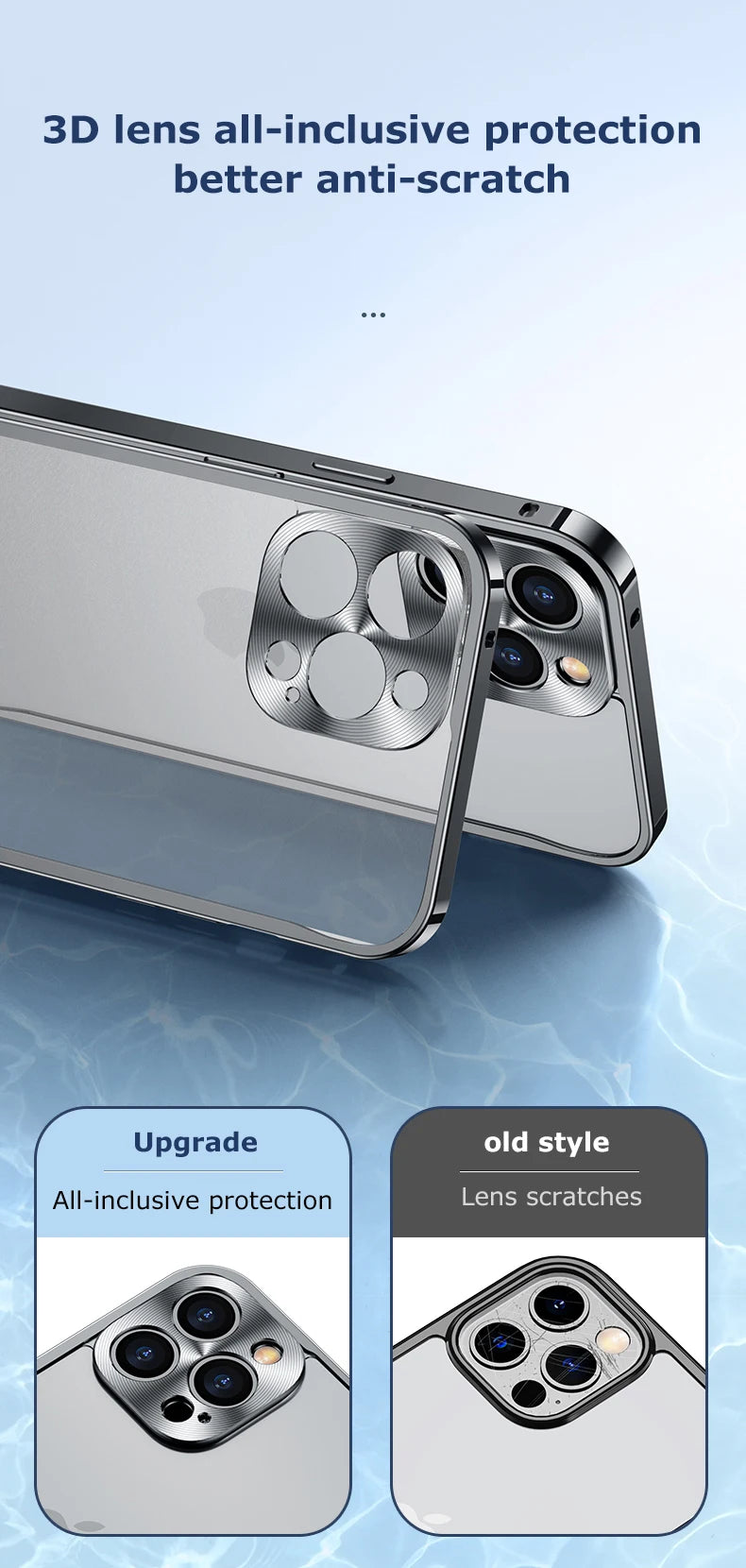 Metal Phone Cases For IPhone 12 13 14 15 16 Pro Max Plus Cover Magnetic Aluminum Frame Phone Shell For Iphone 13 Mini 14 15 Plus