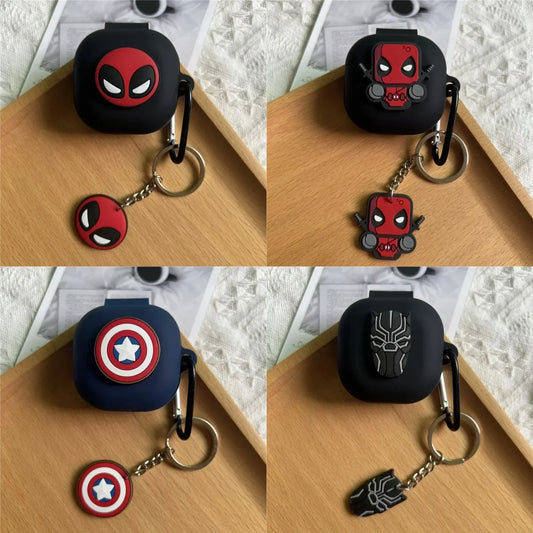 Cartoon Silicone Bluetooth Earphone Protective Case Suitable for SHOKZ OpenFit 2 T920 Scratch Resistant Earphone Case