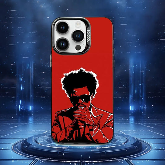 Singer The W-Weeknd X-XO Phone Case For iPhone 16,15,14,13,12,11,Mini,Pro,MAX Black Matte Shockproof Cover