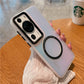 Luxury For Magsafe Magnetic Wireless Charging Case ForHuawei P50 P40 P60 Pro Clear grdient Protector Cover On Huawei P60 Pro - Caseverse