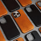 YMW Magnetic Genuine Leather Case for iPhone 16 Pro Max 15 14 Personality Cowhide Magnetic Phone Cover - Caseverse