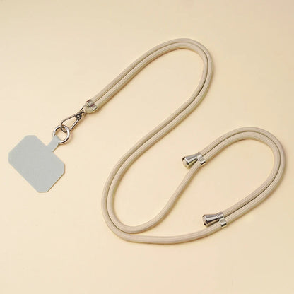 Crossbody Lanyard Necklace Strap Universal Mobile Phone Adjustment Long Hanging Rope With Clip Anti-Lost Lanyard