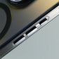 Metal Lens Kickstand Laser MagSafe Phone Case For iPhone 16 16pro max 14 15 Pro 13 12 Magnetic Wireless Charging Hard PC Cover
