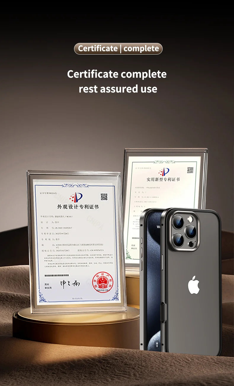 Hybrid Silicone Frame Aluminum Metal Phone Case For iPhone 16 Pro Max 16 Plus 16promax 16pro 16plus Better Heat Bumper