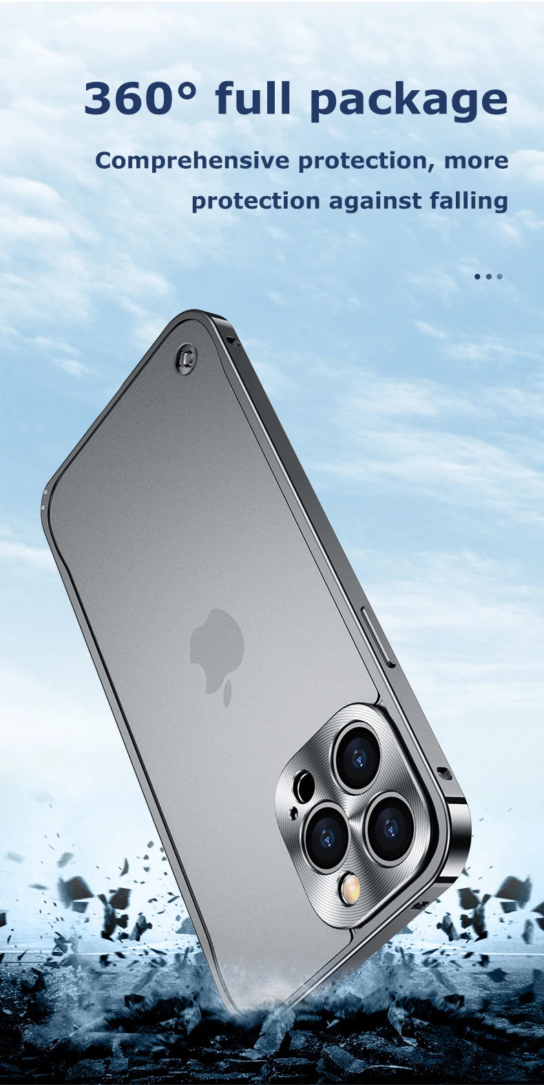 Metal Phone Cases For IPhone 12 13 14 15 16 Pro Max Plus Cover Magnetic Aluminum Frame Phone Shell For Iphone 13 Mini 14 15 Plus
