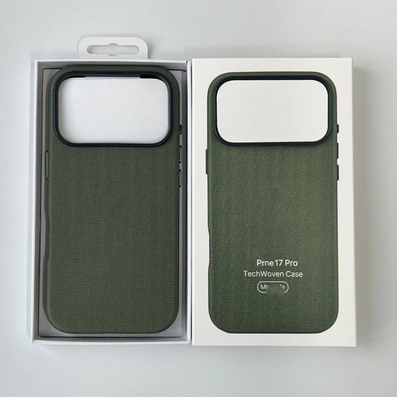 Tailored specifically for iPhone 17: featuring a finely woven case with soft weave texture and drop resistant design