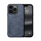 Luxury Leather Case For iPhone 15 14 13 Pro Max Cover With Metal Plate Support Car Hold For iPhone 15 14 13 Pro 11 12 case