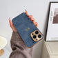 Leather Personalised Customized Name Case For Iphone 11 12 13 14 15 16 Pro Max Plating Frame Lambskin Initials Cover 16 11 15Pro - Caseverse