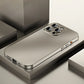 Luxury Aluminum Metal Frame Phone Case For iPhone 16 15 14 13 12 Pro Max Plus Camera Lens Glass Protect Shockproof PC Back Cover
