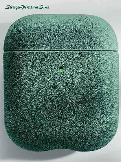 Italian Suede Leather Case For Airpods Pro 2 Luxury Artificial Leather All Inclusive Case For Airpods 4 3 Case Wireless Charge