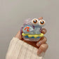 Cute Cartoon Earphone Case for Apple AirPods 4 Case Fresh Candy Color Case for Airpods 1 2 3 Pro Pro2 Protective Cover with Hook