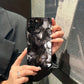 For iPhone 16 15 Pro Max Case Marble Pattern Phone Case For iPhone 14 13 12 11 XS Max XR X 7 8 Plus Shockproof Soft Bumper Cover - Caseverse
