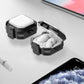 Security Lock Transparent Cover For Samsung Galaxy Buds 2 Pro Buds FE Live Buzz 2 Pro Case Shockproof Coque With Keychain Cases