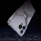 Aluminum Alloy X-shaped Metal Frame  Phone Case for IPhone 16 15 Pro Max 14 13 Military Grade Drop Protection Cover - Caseverse