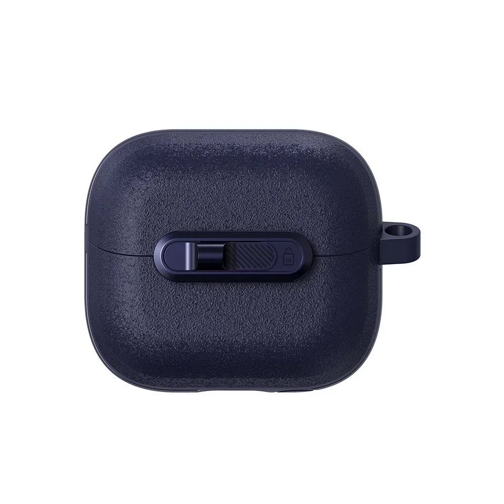 Frosted Earphone Case for Apple Airpods 4 with Cleansing Sets Wireless Headset Cover Magnetic Horizontal Lock Protective Covers