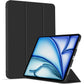Tablet Case For iPad Air 11 2024 6th Gen Tri-fold Cover For iPad A2902 A2899 A2900 Filp Stand Tablet Cases Silicone Back Shell