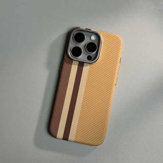 Abstract Carbon Fibre MagSafe Case for iPhone 16 15 Pro Max 14 Cover Wireless Charging Alloy Lens Camera Bumper Hard Armor Shell