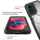 Moto G24 Shockproof Clear Case Built in Screen Protector Full Body Rugged Defender Cover for Motorola G04/G04S Case - Caseverse