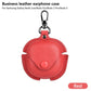 Luxury Leather Case For Samsung Galaxy Buds 2 Pro Buds Live Buds FE Case Bluetooth Wireless Headphones Protective Cover Keychain