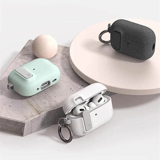 Security Lock Cover for AirPods Pro 2 3 Case for AirPods Pro2 Pro 2nd Gen 2024Case Shockproof for AirPods Pro Airpods3 Funda