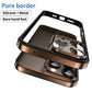 Hybrid Silicone Frame Aluminum Metal Phone Case For iPhone 16 Pro Max 16 Plus 16promax 16pro 16plus Better Heat Bumper