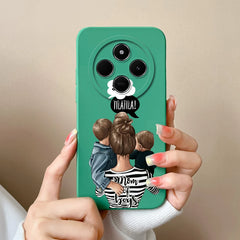 For Redmi 14C Phone Case Cartoon Astronaut Full Coverage Anti Drop Funda For Xiaomi Redmi 14 C Soft Liquid Silicone Bumper Capa