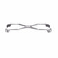 Aluminum Alloy X-shaped Metal Frame  Phone Case for IPhone 16 15 Pro Max 14 13 Military Grade Drop Protection Cover - Caseverse