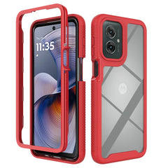 Moto G55 5G Phone Case Shockproof Clear Case TPU Bumper Rugged Cover For Motorola Moto G35 5G Protective Case