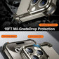 Metal Frame Magsafe Phone Case for iPhone 16 15 14 13 Pro Max Wireless Charging Aluminum Alloy Frameless Holder Shockproof Cover