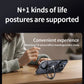 Shockproof Phone Case Z Shape Metal Frame for iPhone 16 Pro 15 14 13 Pro Max Plus Full Aluminium Alloy Magnetic Bracket Cases