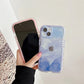Super Shockproof Gradient Marble Bumper Phone Case For iPhone 14 11 12 13 15 Pro XS Max X XR Clear Soft Silicone Back Cover Case - Caseverse