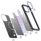 ROCK Kevlar Magnetic Case for iPhone 15 Pro Max Metal Lens Military Grade Shockproof Cover for iPhone 15 Compatible with MagSafe - Caseverse