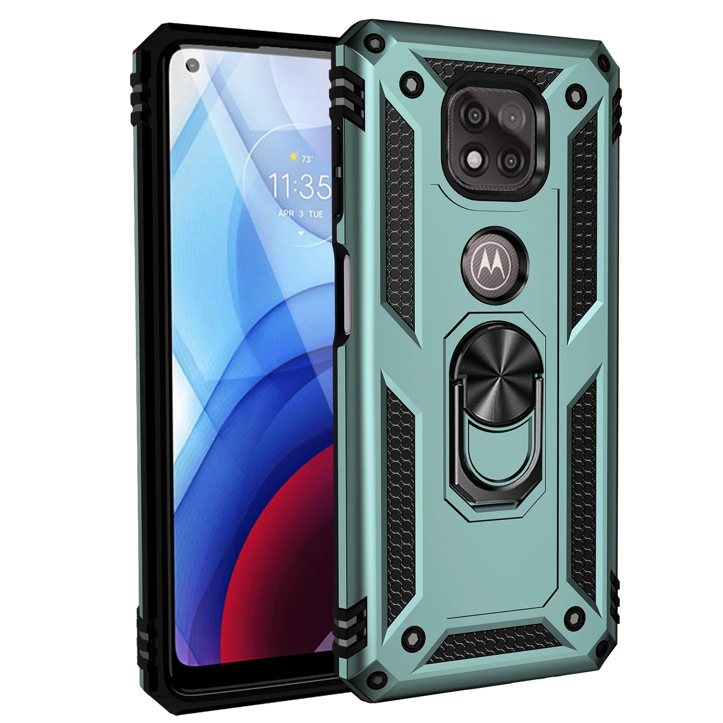 for Moto G Power Case for Phone Moto G Power 2021 Case Shockproof Armor Rugged Military Protective Car Holder Magnetic Cover