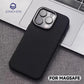 Luxury Alloy Lens 3D Relief Black Carbon Fibre Pattern Case For iPhone 13 14 15 16 Pro Max Slim Shockproof PC Cover For Magsafe