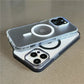 Luxury Matte Magsafe Wireless Charging Phone Case For iPhone 11 12 13 14 15 16 Pro Max Plus Bumper Magnetic Transparent Cover - Caseverse