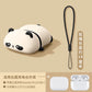 Cute Lying Panda Headphone Case For AirPods 4 (2024) Airpod Pro 1 2 3 Bluetooth Earbuds Charging Box Protective Earphone Cover