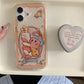 Magnetic Phone Case For iPhone 16 Pro 15 14 13 Pro Max Cover with Magsafe Holder Cute Candle Star Shockproof Silicone Cases 15