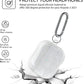 Bling Glitter Soft TPU Earphone Case for Airpods 4 2024 Pro 2 2nd Generation Air Pods 3 1 3rd Gen Cover with Keychain Accessory