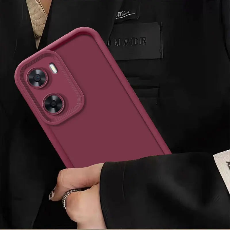 For OPPO A57S A57E A54 A53S Case Full Package Matte Anti Drop Soft Silicone Back Cover For OPPO A38 A36 A32 Bumper Phone Case - Caseverse