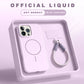 Magnetic Phone Case For iPhone 15 14 16 Plus 11 12 13 16 Pro Max Silicone Official Lanyard Magsafe Strap Protector Soft Cover