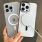 Luxury Matte Magsafe Wireless Charging Phone Case For iPhone 11 12 13 14 15 16 Pro Max Plus Bumper Magnetic Transparent Cover - Caseverse