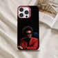 The W-Weeknd XO Singer  Phone Case For iPhone 16,15,14,13,12,11,Mini,Pro,SE,MAX Pink Matte Silicone Cover