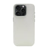 Alloy Lens Silk Texture PU Leather MagSafe Phone Case For iPhone 16 16pro max 15 Pro 14 13 Wireless Charging Hard Armor Cover - Caseverse