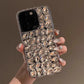 Full Screen Rhinestone Gemstone Phone Case for iPhone 16 15 14 13 12 11 Pro Max