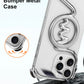 Oatsbasf Metal Phone Case for iPhone 16/16 Pro/16 Pro Max Ultra-thin Frameless Magsafe Shockproof Minimalist Protective Covers